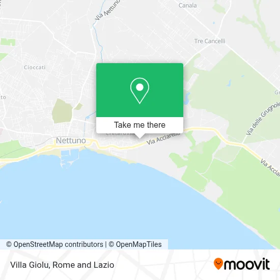 Villa Giolu map