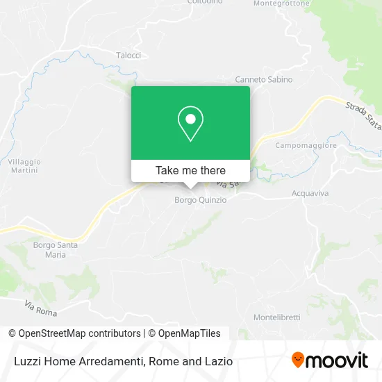 Luzzi Home Arredamenti map