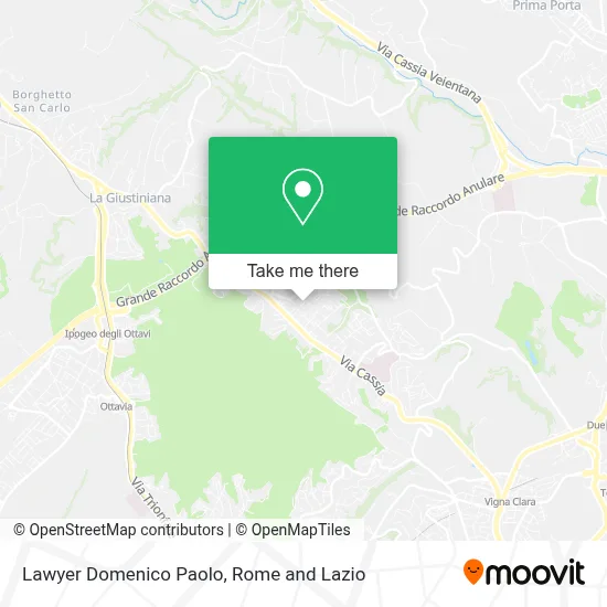 Lawyer Domenico Paolo map