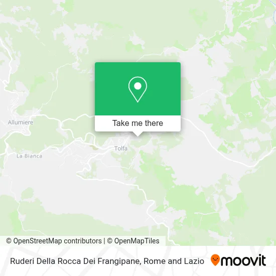 Ruderi Della Rocca Dei Frangipane map