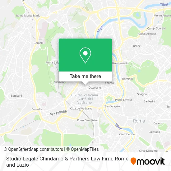 Studio Legale Chindamo & Partners Law Firm map