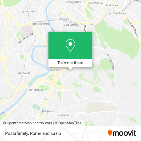 Postafamily map