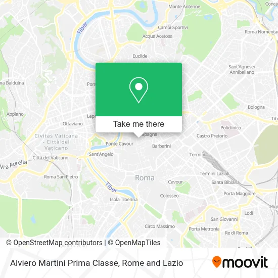 Alviero Martini Prima Classe map