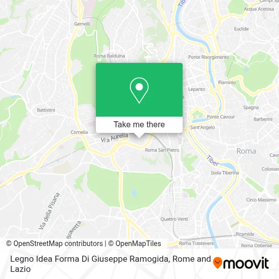 Legno Idea Forma Di Giuseppe Ramogida map