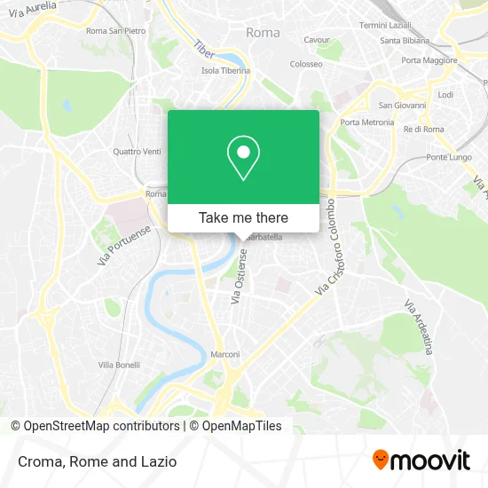 Croma map