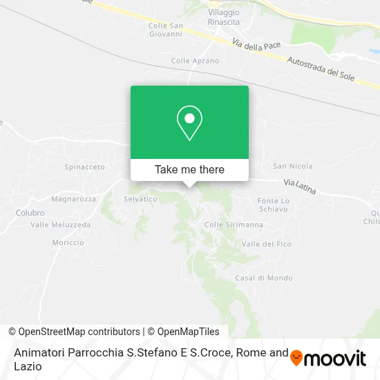 Animatori Parrocchia S.Stefano E S.Croce map