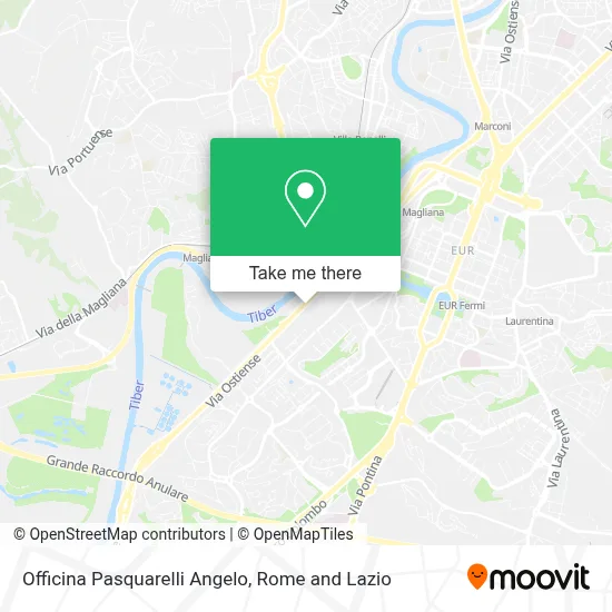 Officina Pasquarelli Angelo map