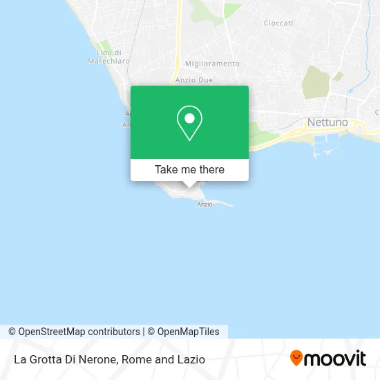 La Grotta Di Nerone map