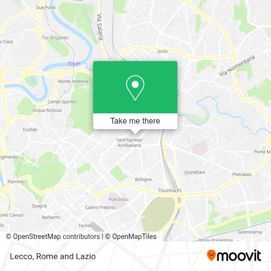 Lecco map