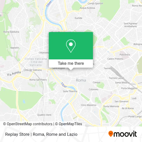 Replay Store | Roma map