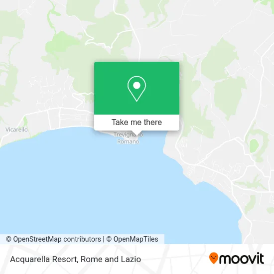 Acquarella Resort map