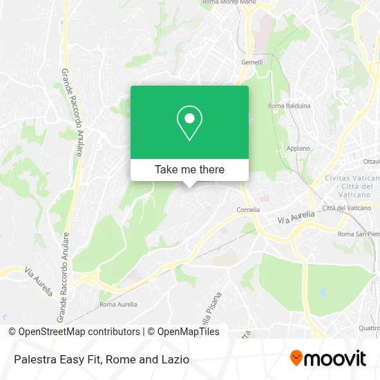 Palestra Easy Fit map