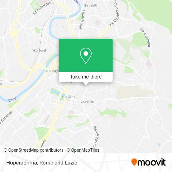 Hoperaprima map