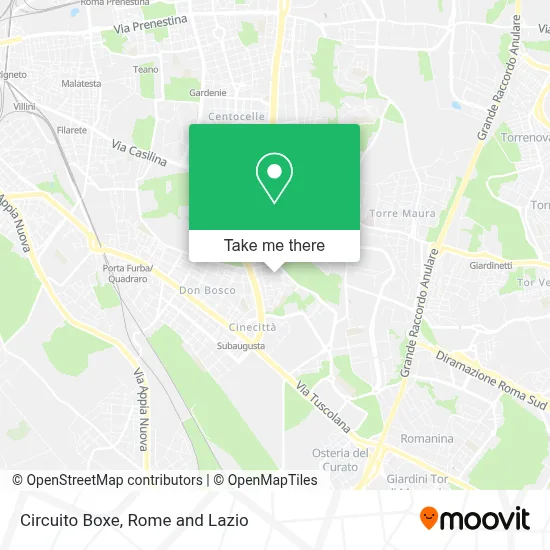 Circuito Boxe map
