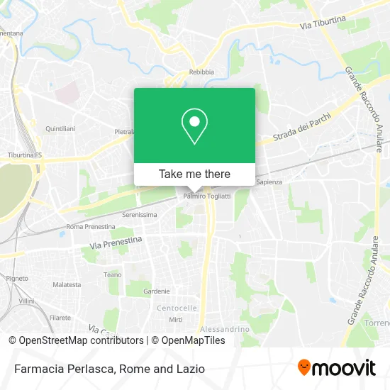 Farmacia Perlasca map