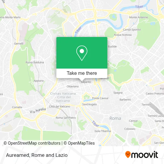 Aureamed map