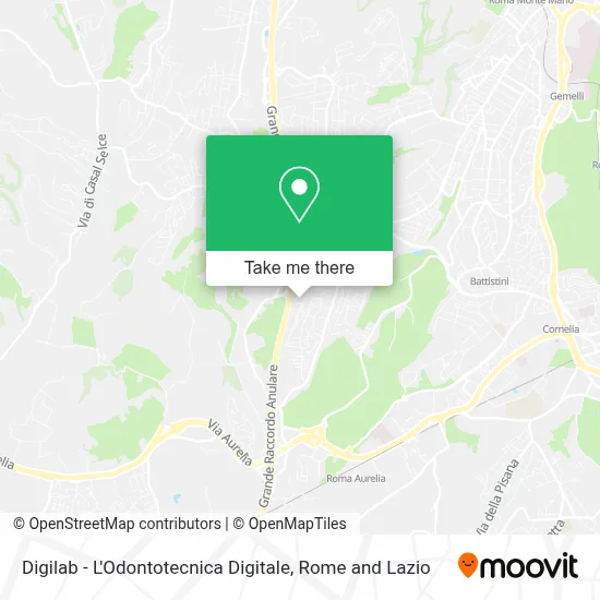 Digilab - L'Odontotecnica Digitale map