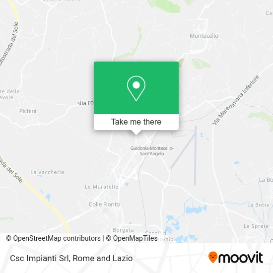 Csc Impianti Srl map