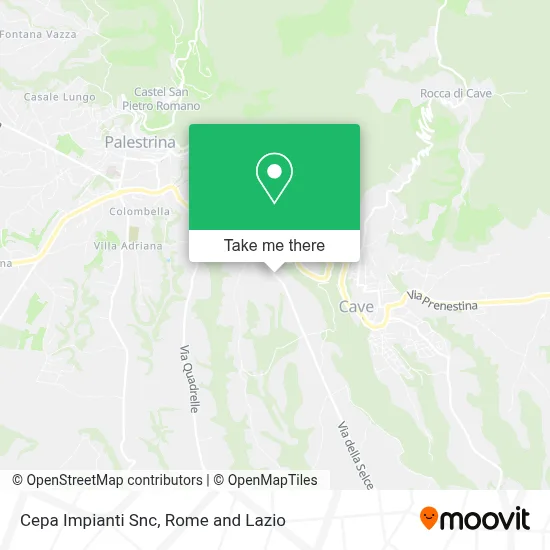 Cepa Impianti Snc map