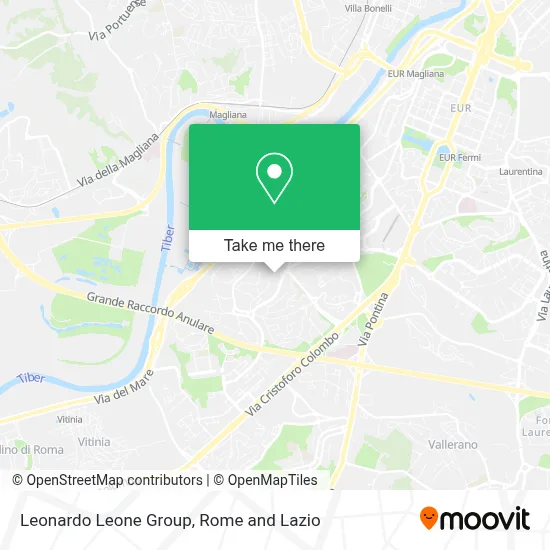 Leonardo Leone Group map