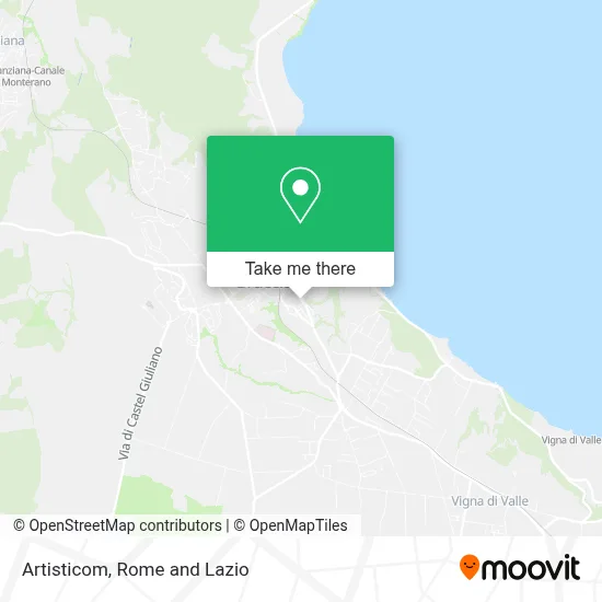 Artisticom map
