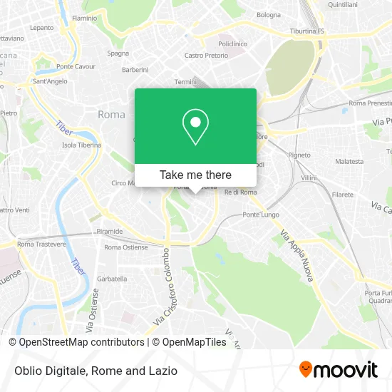 Oblio Digitale map