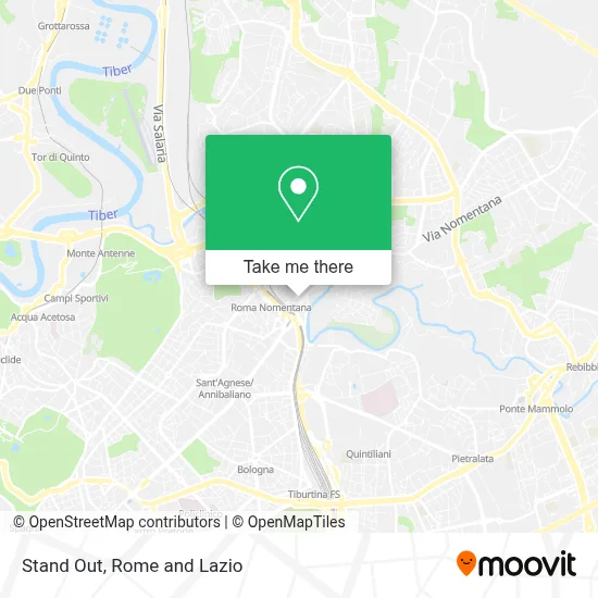 Stand Out map