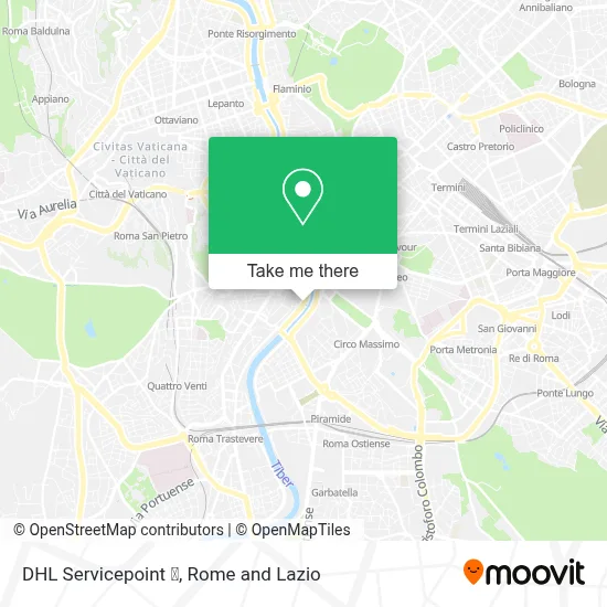 DHL Servicepoint ✅ map