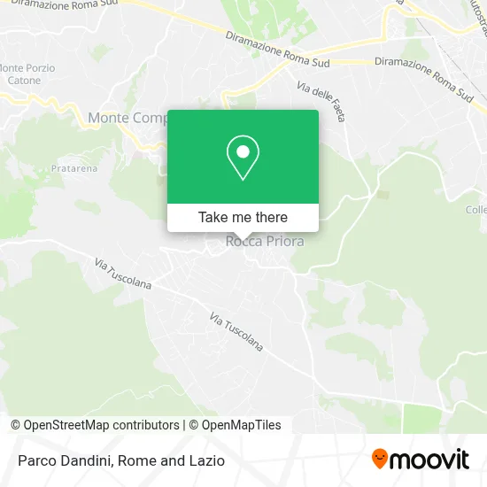 Parco Dandini map
