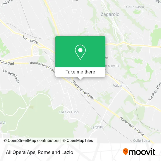 All’Opera Aps map
