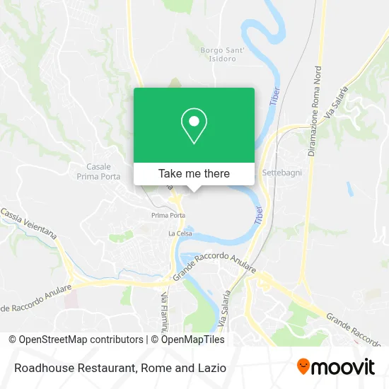 Roadhouse Restaurant map