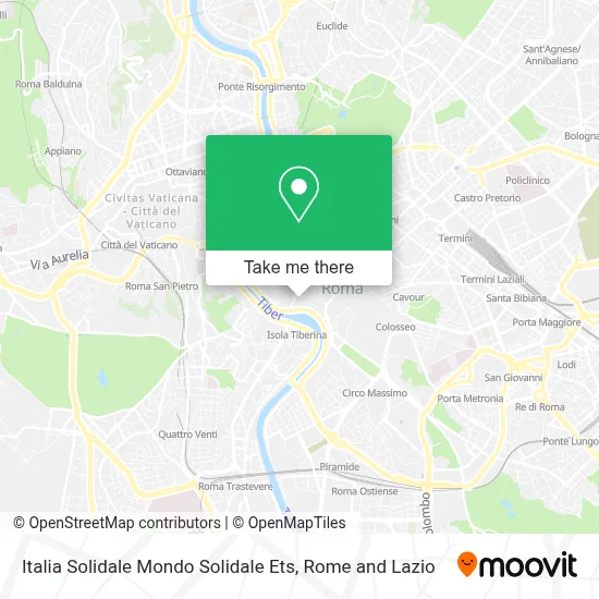 Italia Solidale Mondo Solidale Ets map