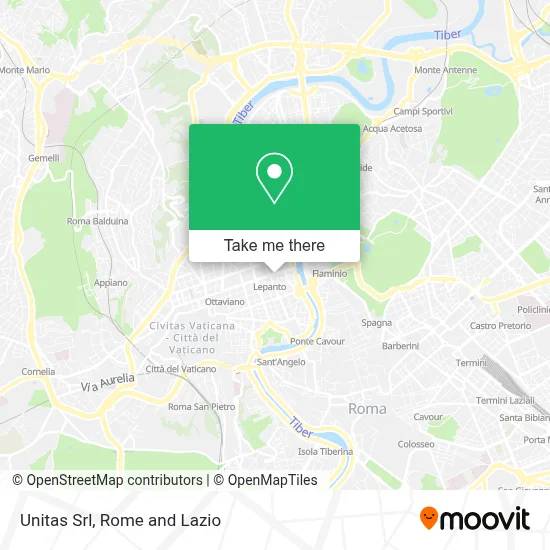 Unitas Srl map