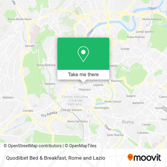 Quodlibet Bed & Breakfast map