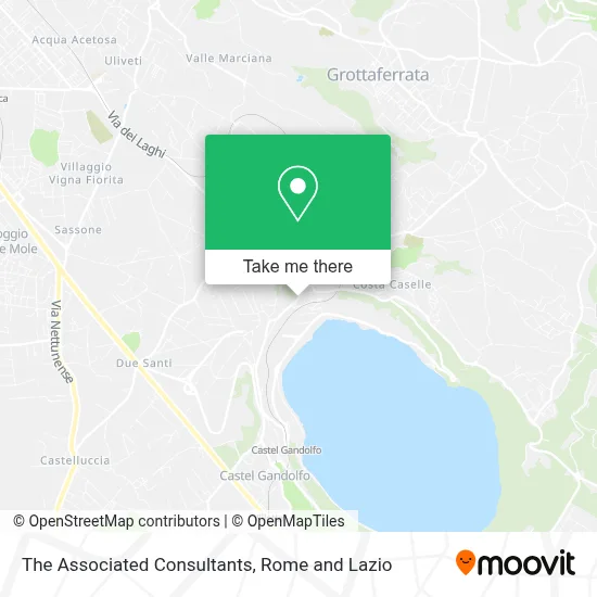 The Associated Consultants map