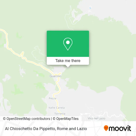 Al Chioschetto Da Pippetto map