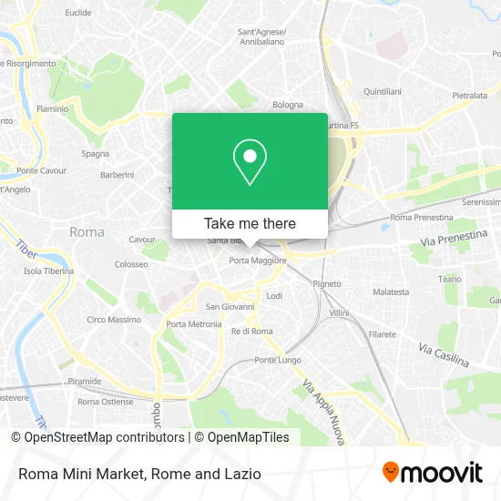 Roma Mini Market map