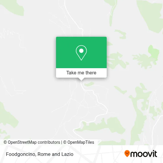 Foodgoncino map