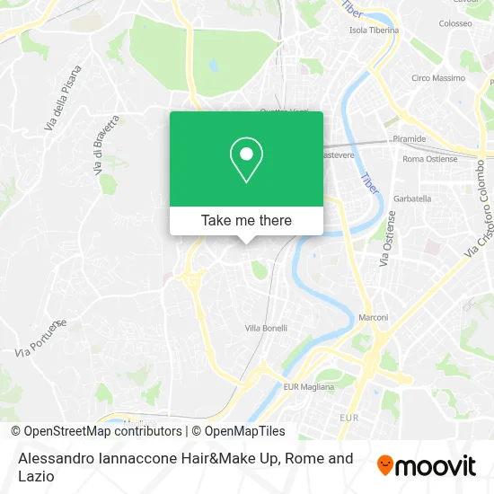 Alessandro Iannaccone Hair&Make Up map