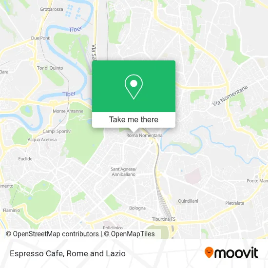 Espresso Cafe map