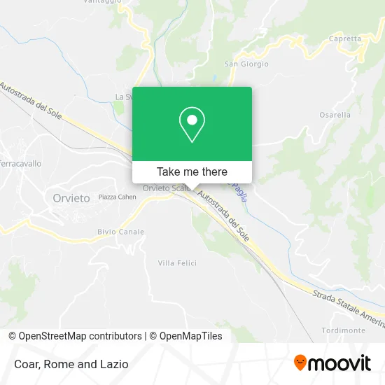 Coar map