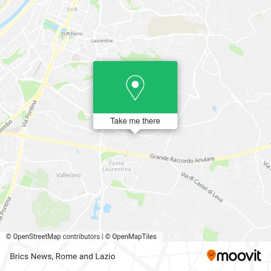 Brics News map