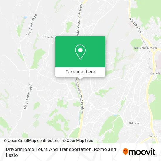 Driverinrome Tours And Transportation map