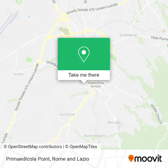Primaedicola Point map