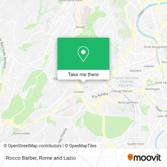Rocco Barber map
