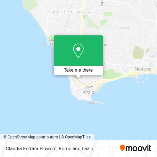 Claudia Ferrara Flowers map