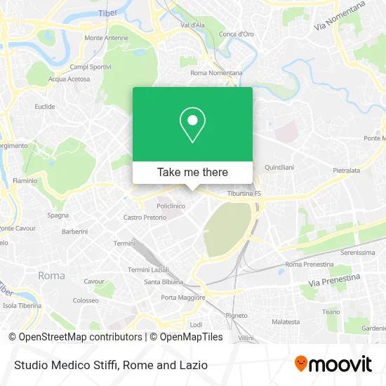 Studio Medico Stiffi map