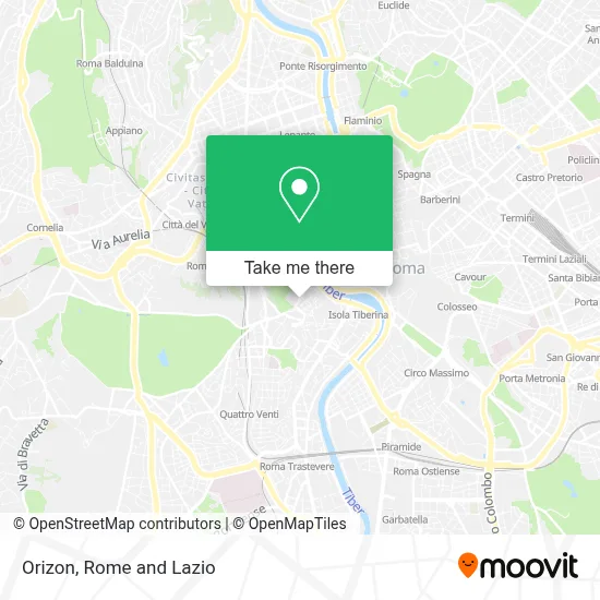 Orizon map