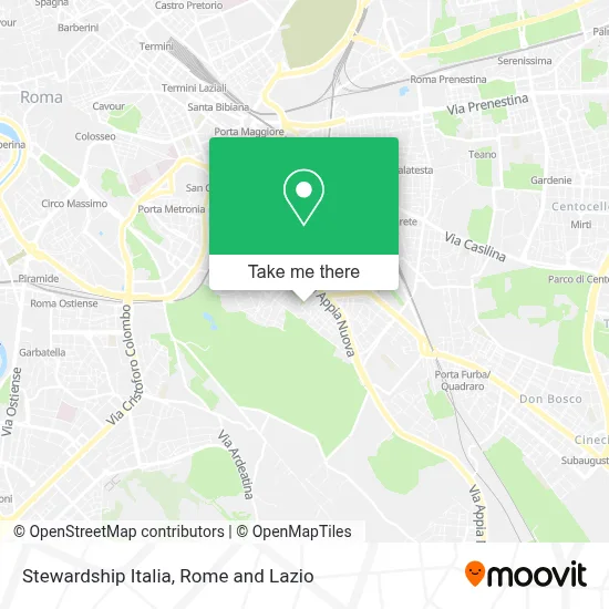 Stewardship Italia map