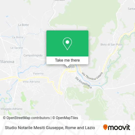 Studio Notarile Mesiti Giuseppe map
